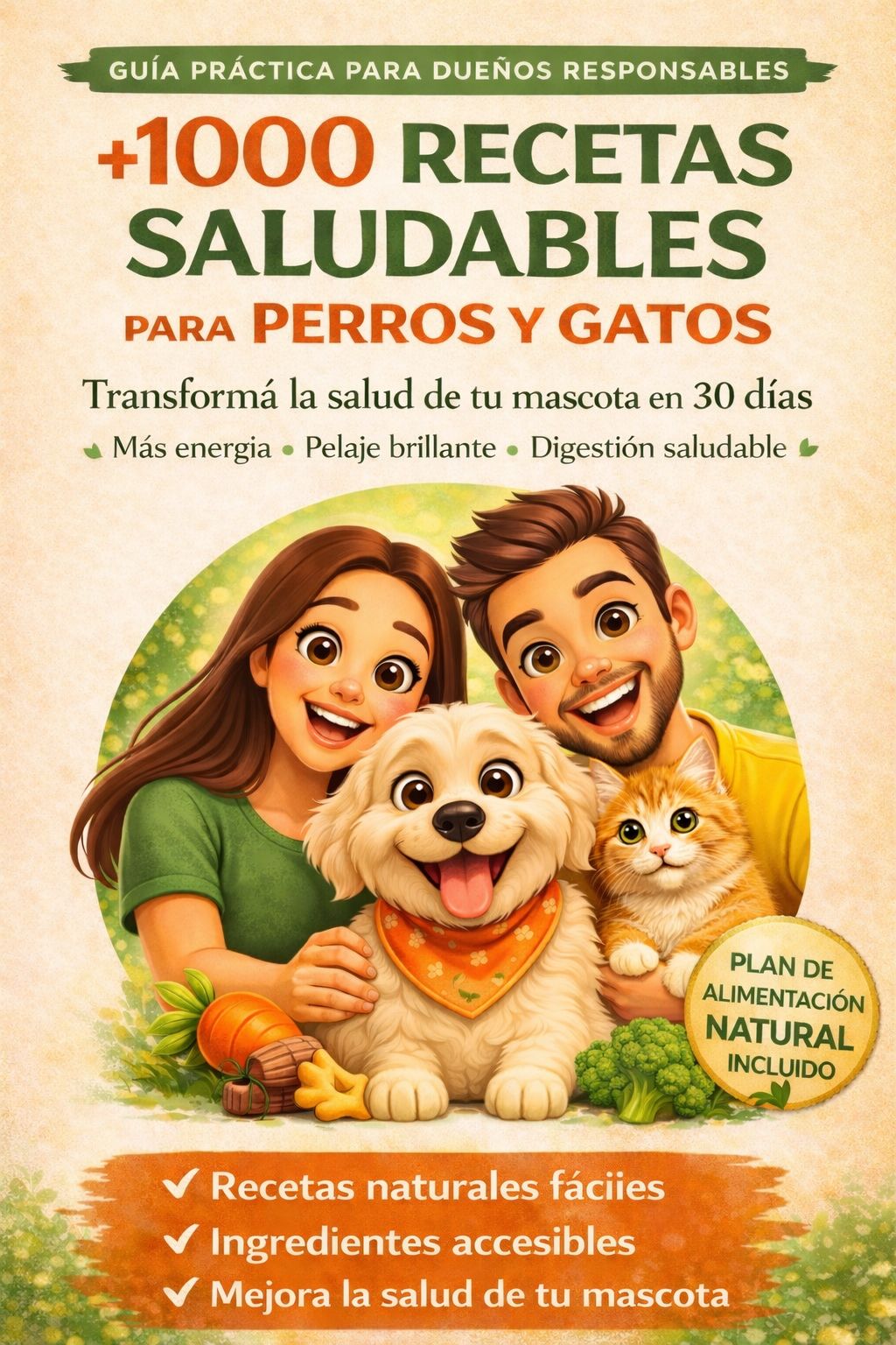 +600 Recetas Saludables para Perros y Gatos | Guía Completa de Alimentación Natural🐕